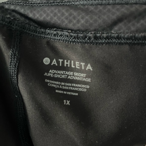 Athleta Black Athletic Skort - Picture 6 of 8